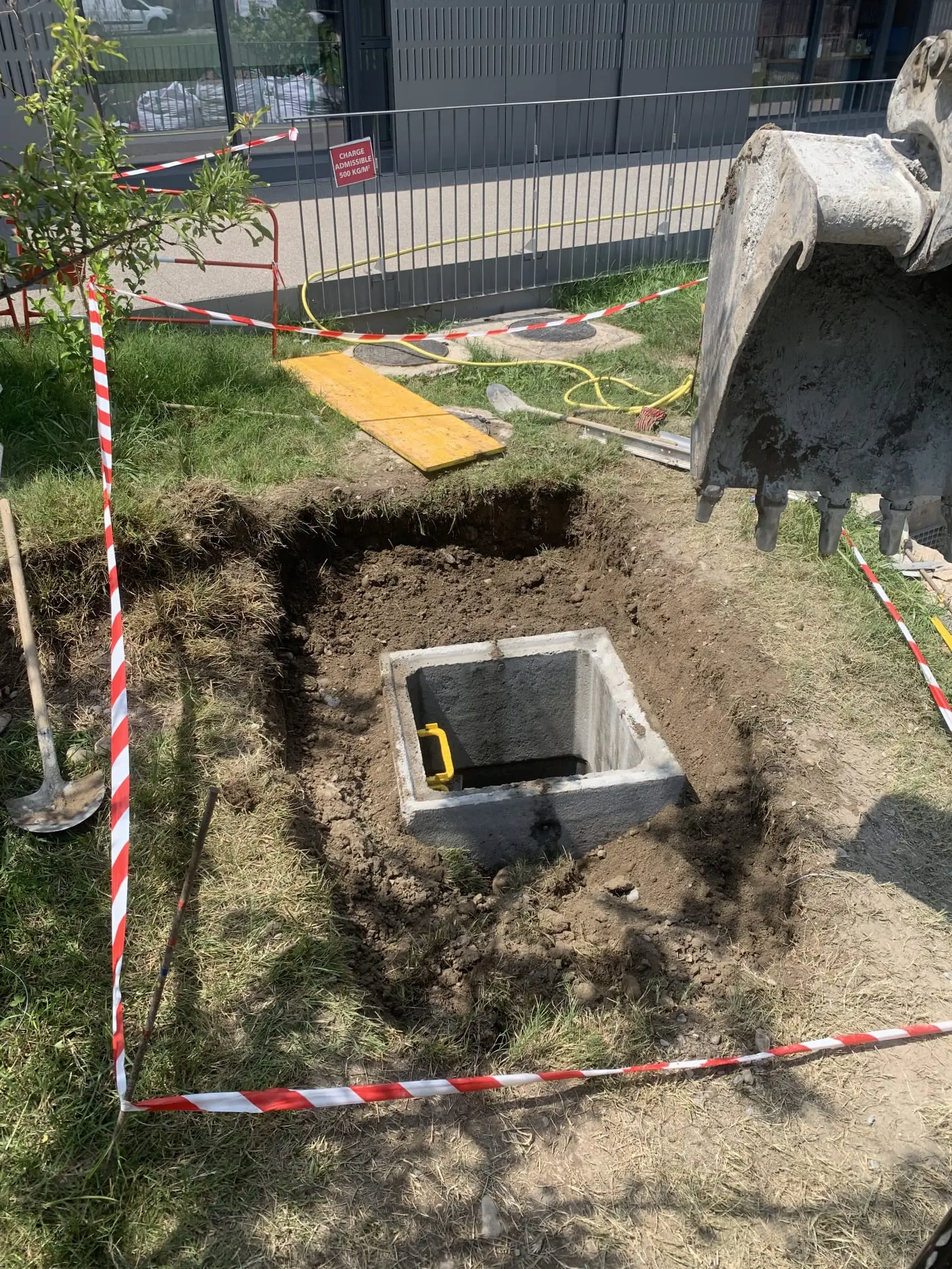 Démolition — chantier WBTP dans les Alpes-Maritimes