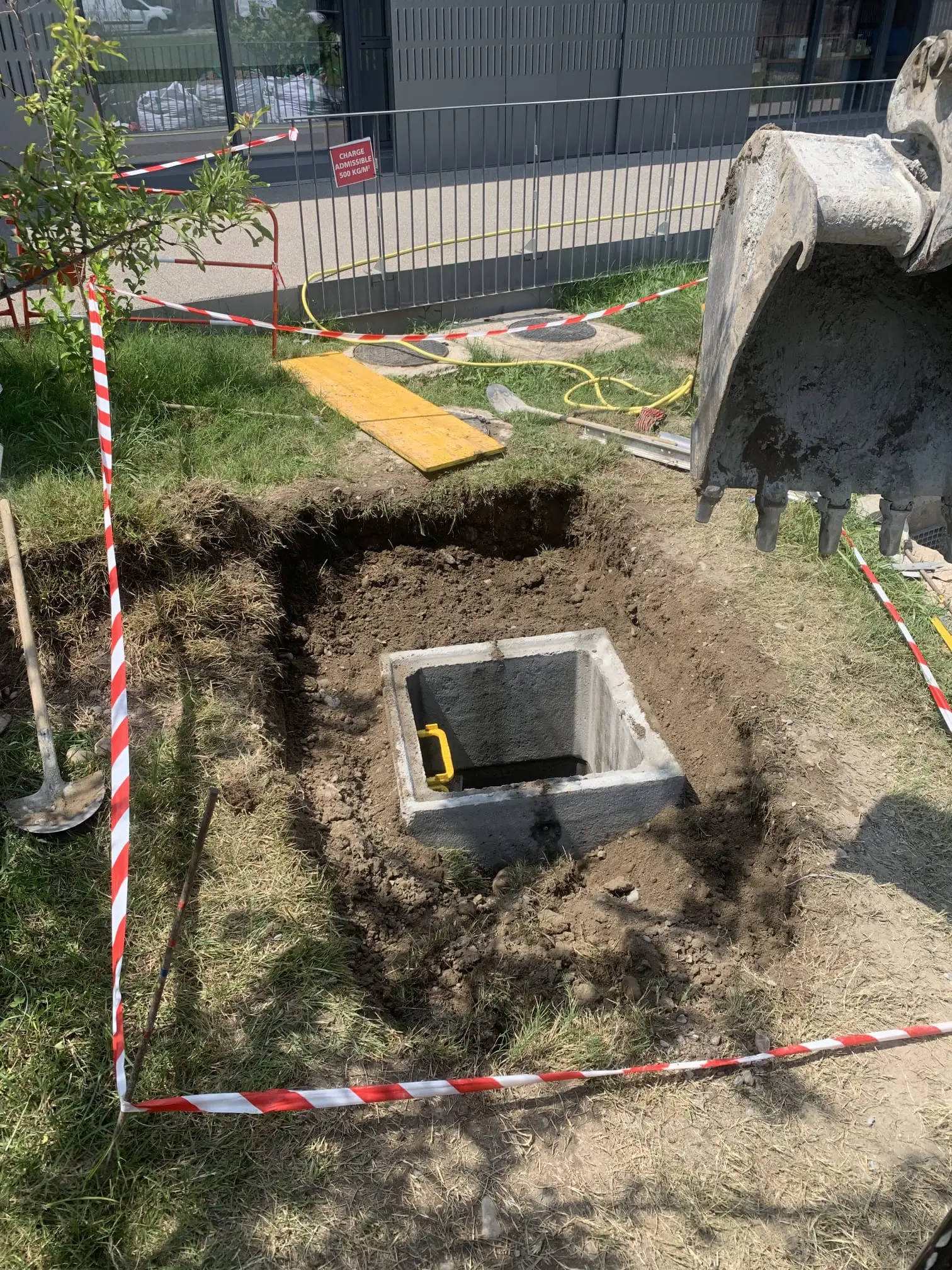 Démolition — chantier WBTP