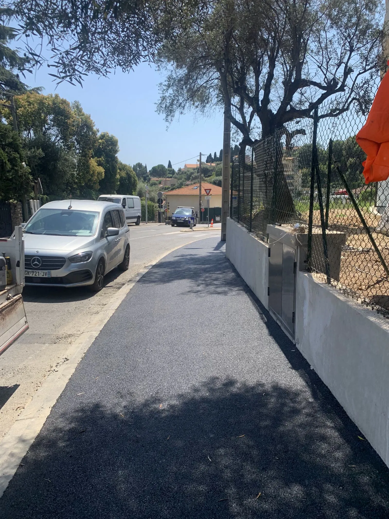 Enrobé — chantier WBTP