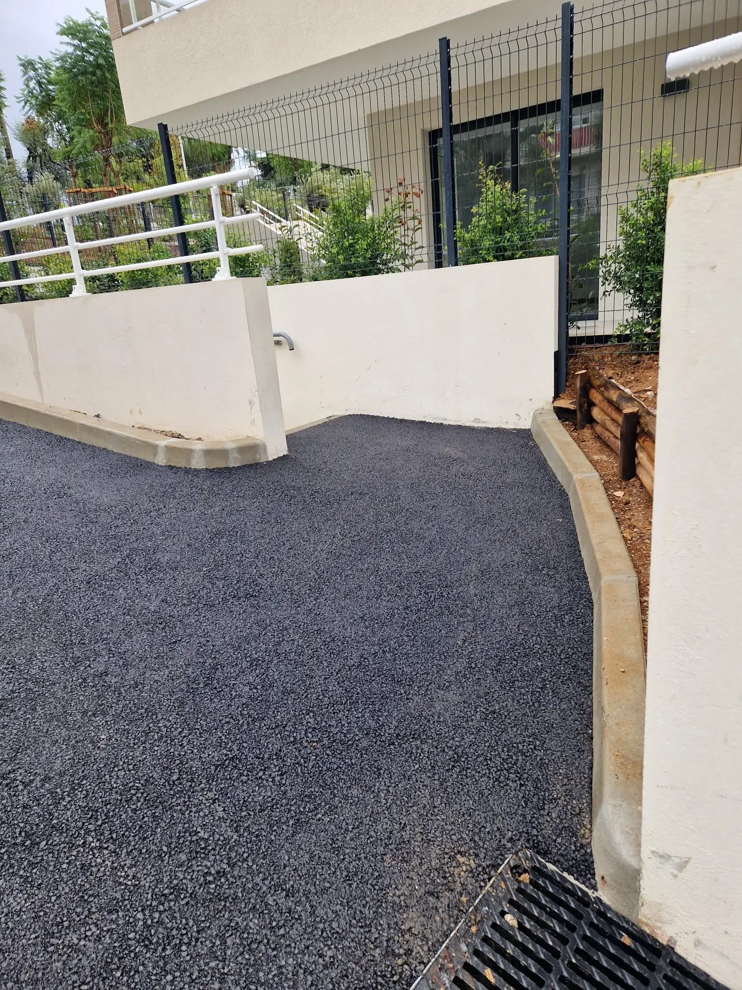 Enrobé — chantier WBTP