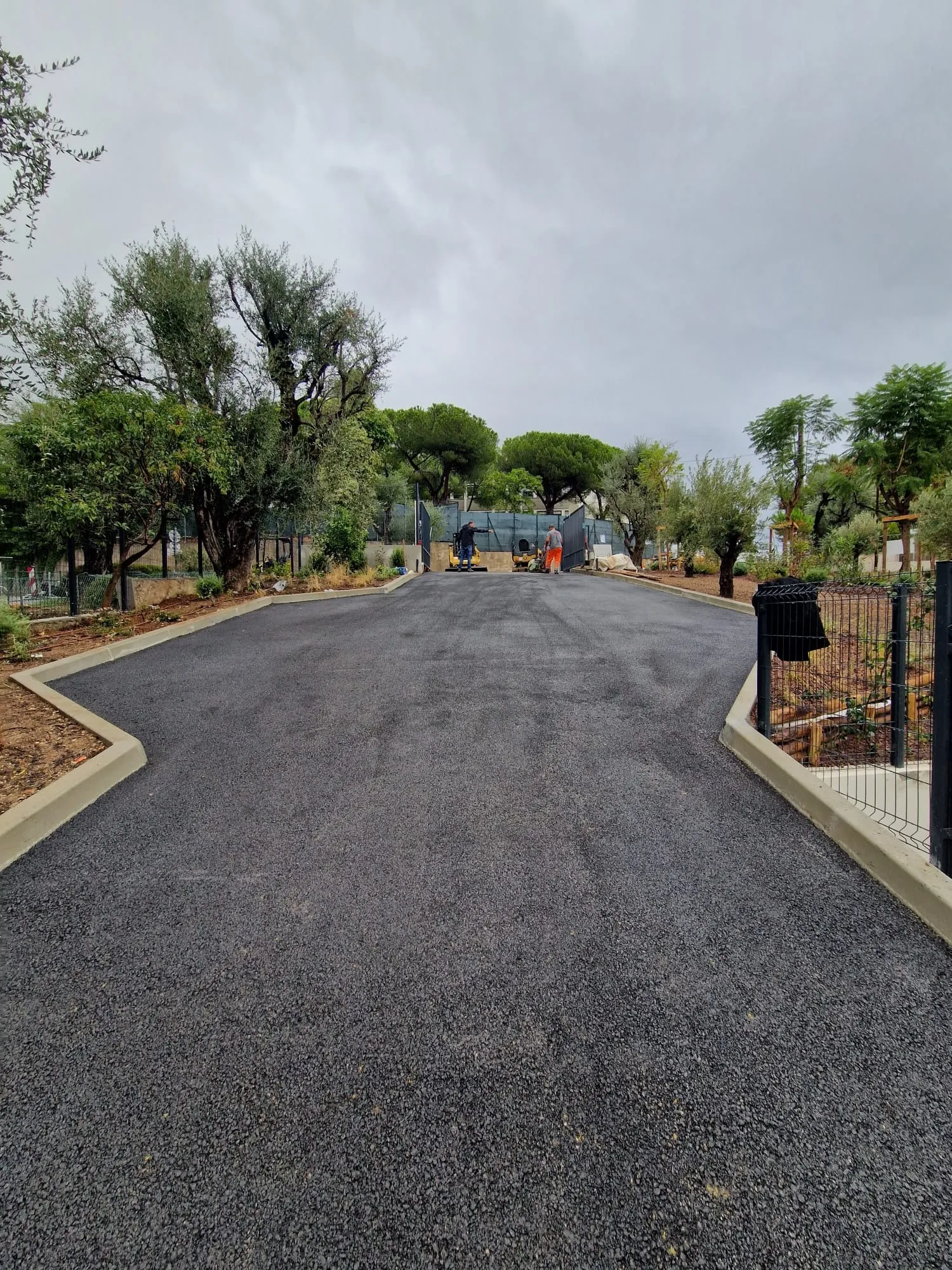 Enrobé — chantier WBTP