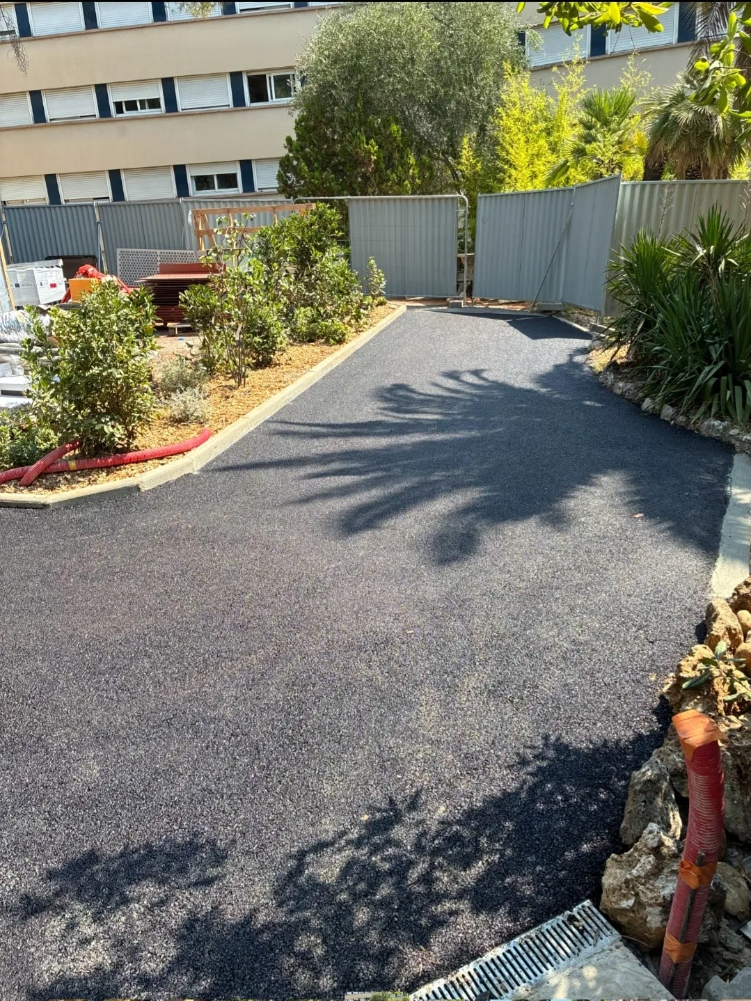 Enrobé — chantier WBTP