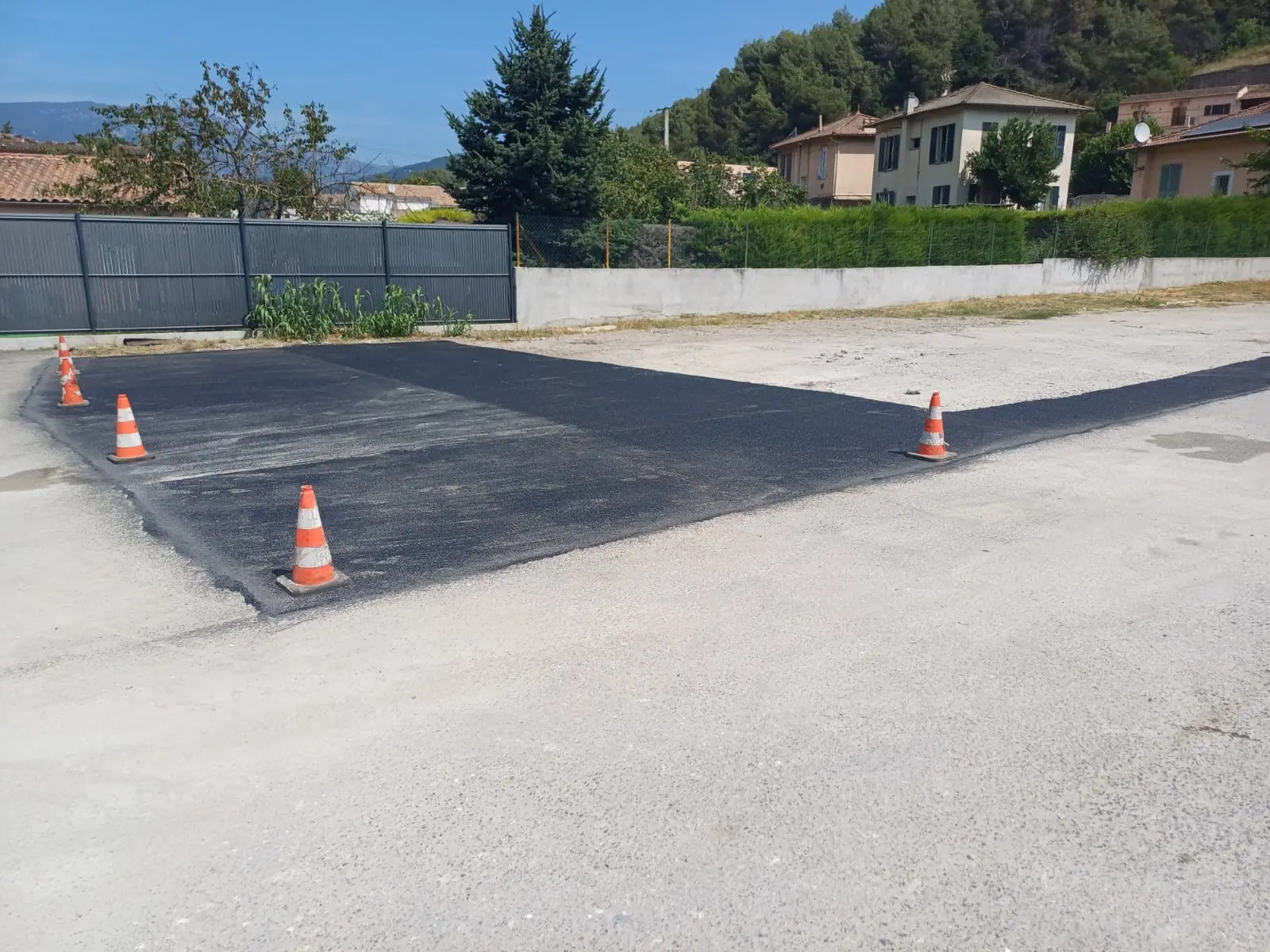 Enrobé — chantier WBTP