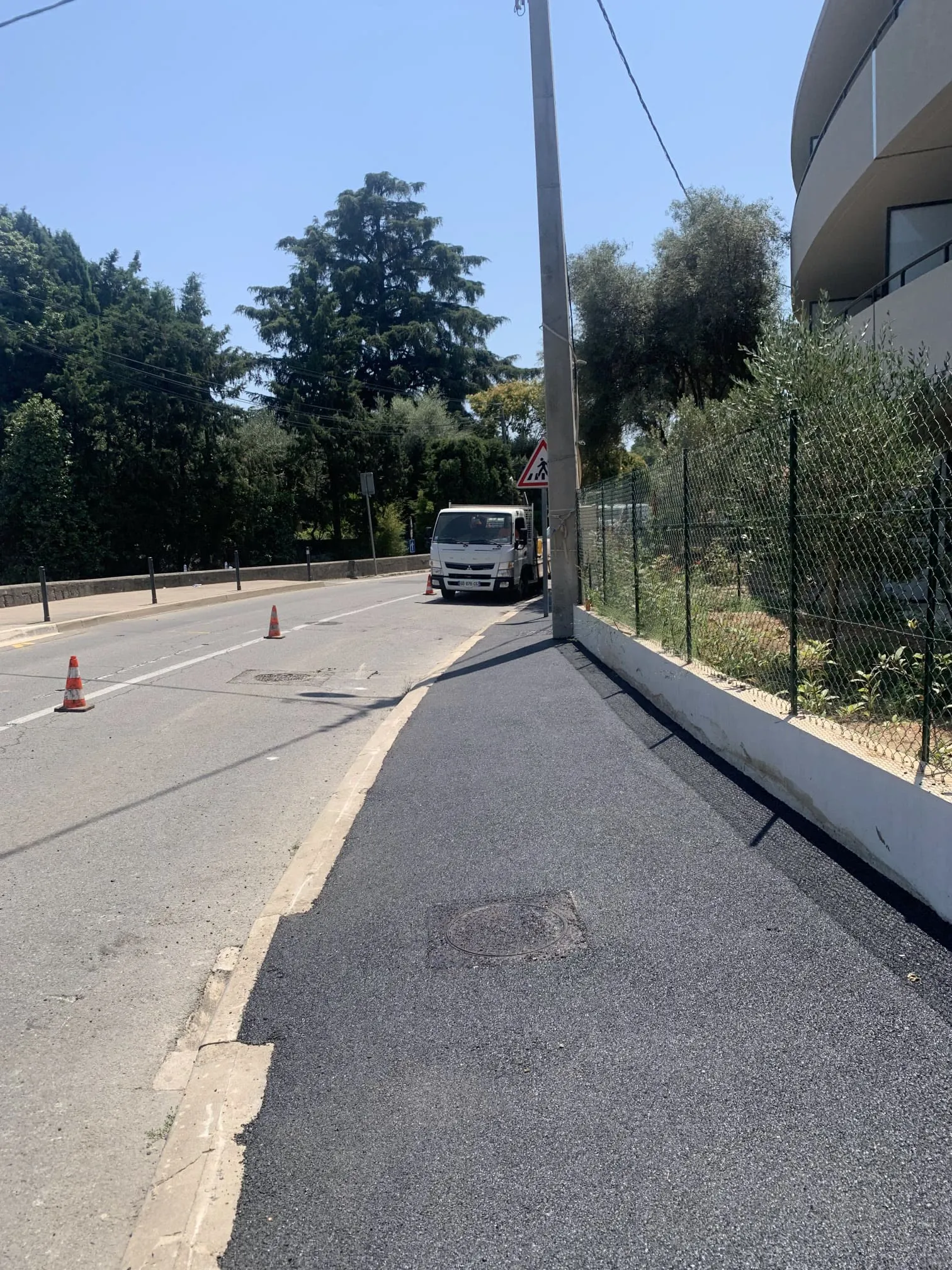 Enrobé — chantier WBTP