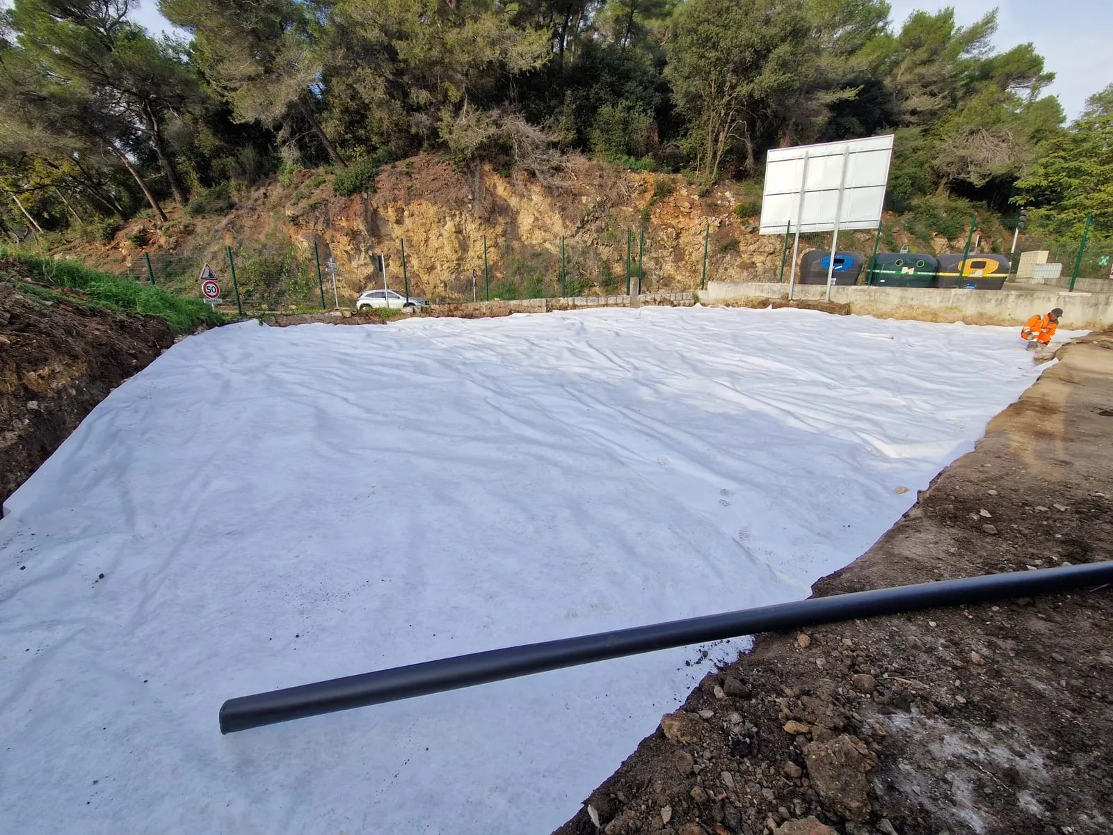 Terrassement — chantier WBTP